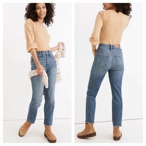 Madewell The Perfect Vintage Jean High Rise Mom Jean in Belbury Wash TEN…